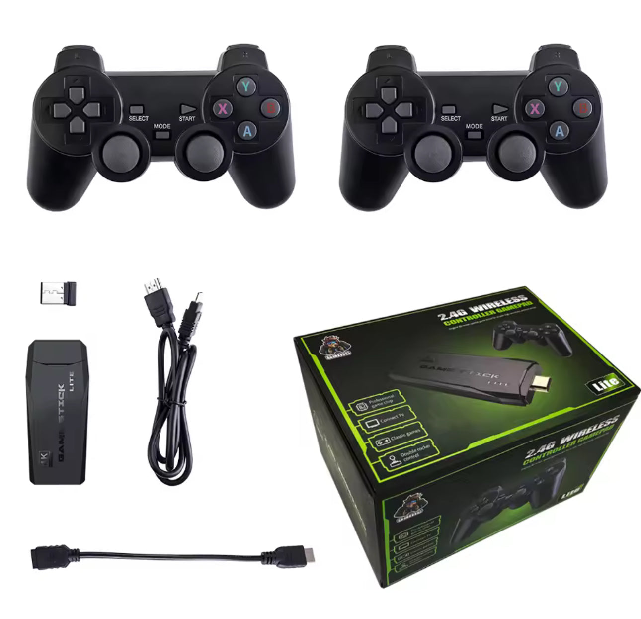 Console de jeux professionnel sans fil