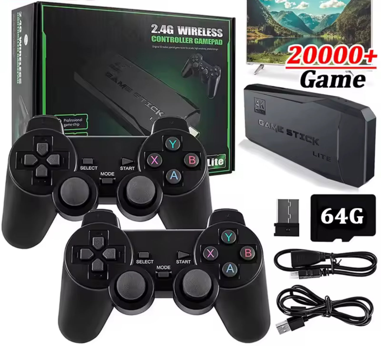 Console de jeux professionnel sans fil