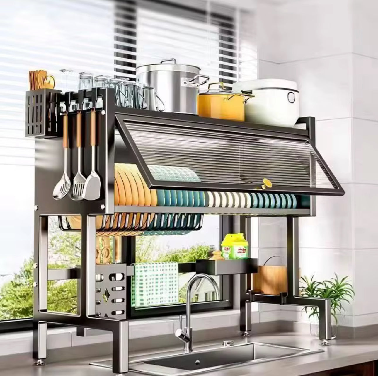 Etagère de cuisine egouttoire